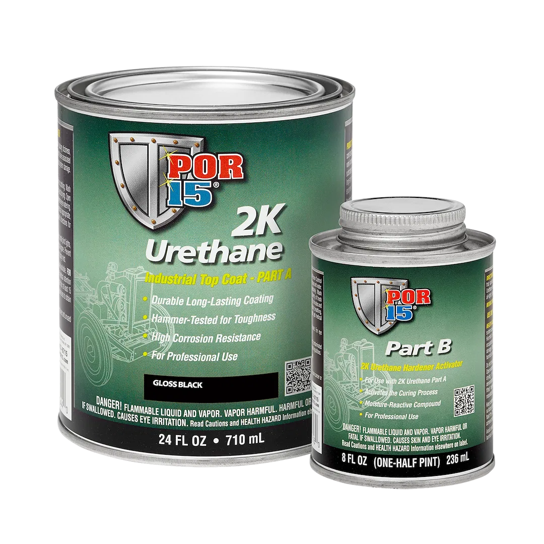 43204 – POR 15 Paint, Used For Coating Machinery Guards/ Heavy Equipment/ Chassis/ Skid Plate/ Industrial Application...
